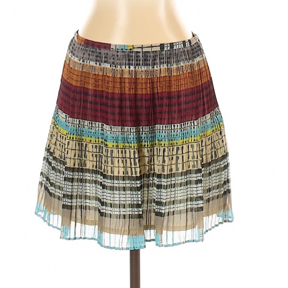 Madewell Broadway & Broome Multicolored Mini Skirt Size 2